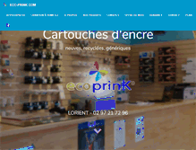 Tablet Screenshot of eco-prink.com